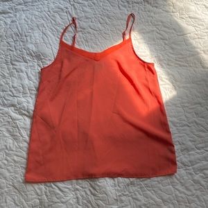 Orange Adjustable Business/Office Tank Top